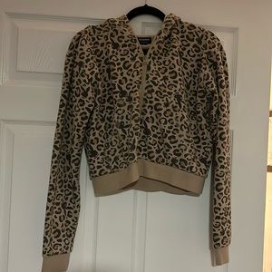 playboy by pacsun cropped hoodie